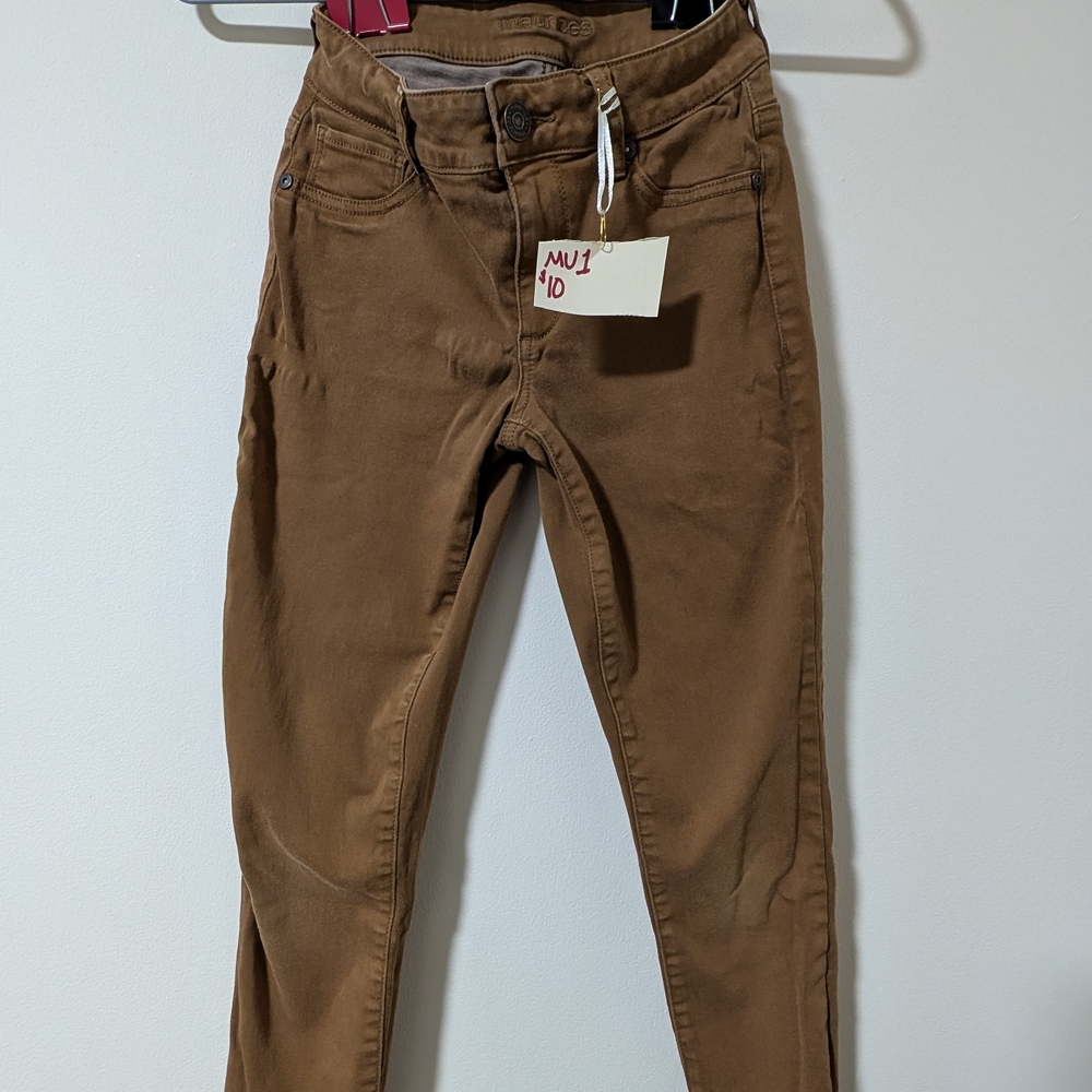 Maurices Women's Brown work Pants